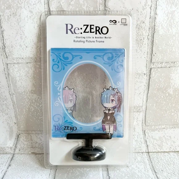 Loot Crate Other Rezero Rem And Ram Rotating Picture Frame - Main Image